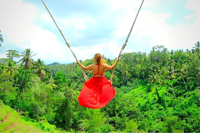 Ubud Tour with Jungle Swing and Waterfall Water Temple - A Full AC Private Day Trip From Kuta to Ubud