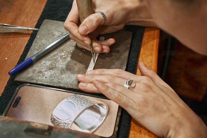 Ubud Town Center Silver Class - Create Your Own Silver Jewelry - Time in the Workshop: 1 to 3 Hours Based on Complexity