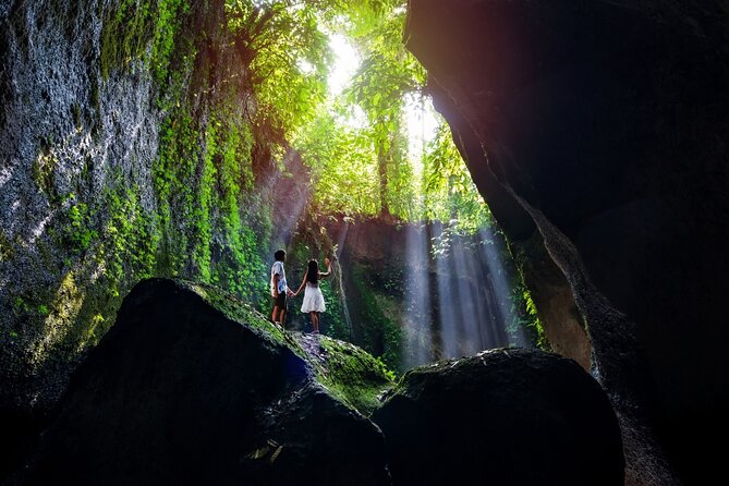 Ubud Waterfalls and Rice Terraces Private Day Tour - Tibumana Waterfall: Calm Pool Time