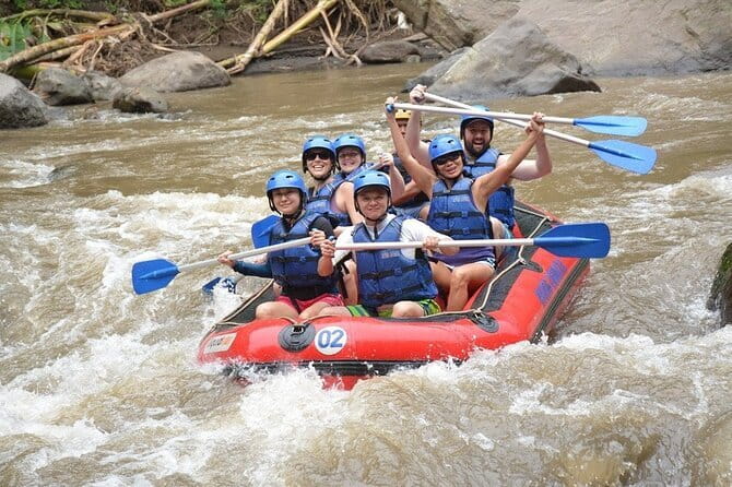 Ubud White Water Rafting with Buffet Lunch - Key highlights at a glance