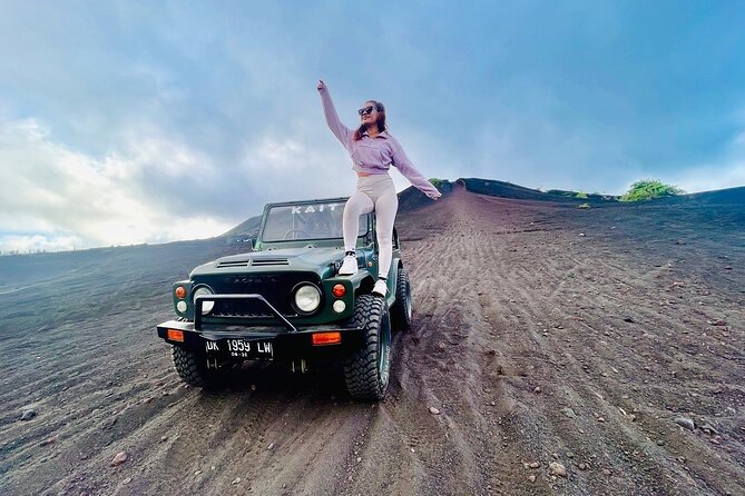 Volcano Jeep Adventure and Ubud Tour - Mount Batur style tip: bring your rain gear mindset