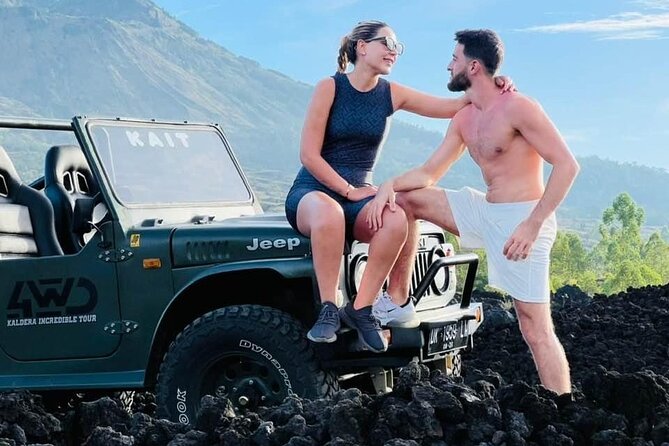 Volcano Jeep Adventure and Ubud Tour - Hotel pickup to Mount Batur: the 4WD ride you came for