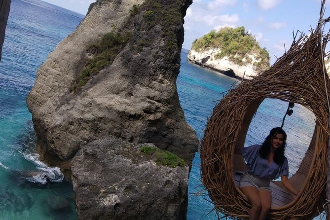 West And East Nusa Penida Tour,Depart From The Island of Bali - Stop 1: Atuh Beach, cliffs, stairs, and that secluded feeling